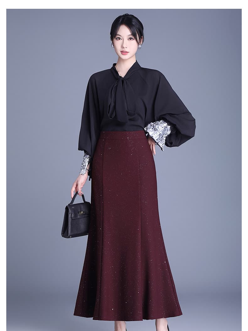 マーメイドスカート きらめき煌めくマーメイド輝きスカート