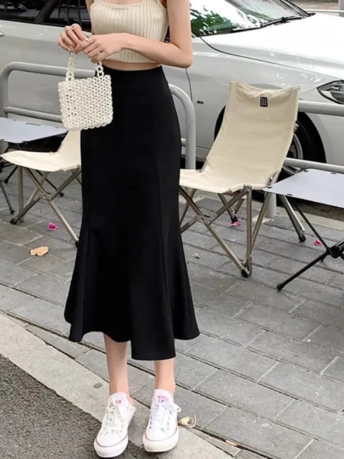 マーメイドスカート 優美なシルエット マーメイドスカート