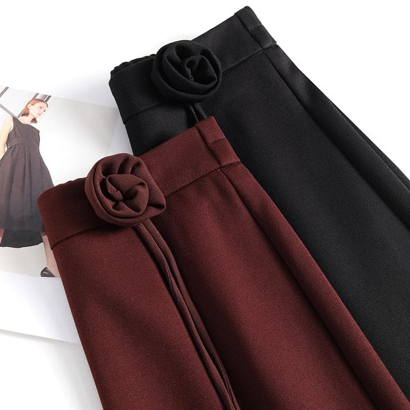 マーメイドスカート 上品マーメイドシルエット膝下スカート