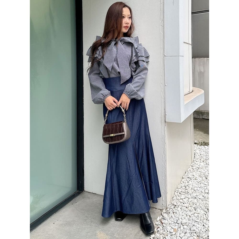 大人カジュアルマーメイドスカート