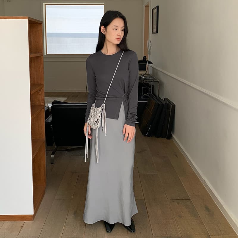 マーメイドスカート 上品なフレアシルエットレーススカート