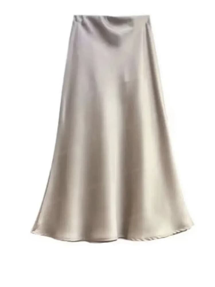 上品なシルエット マーメイドスカート